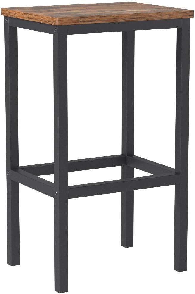 Barstole i moderne rustikt design 2 stk. - Bar set -
