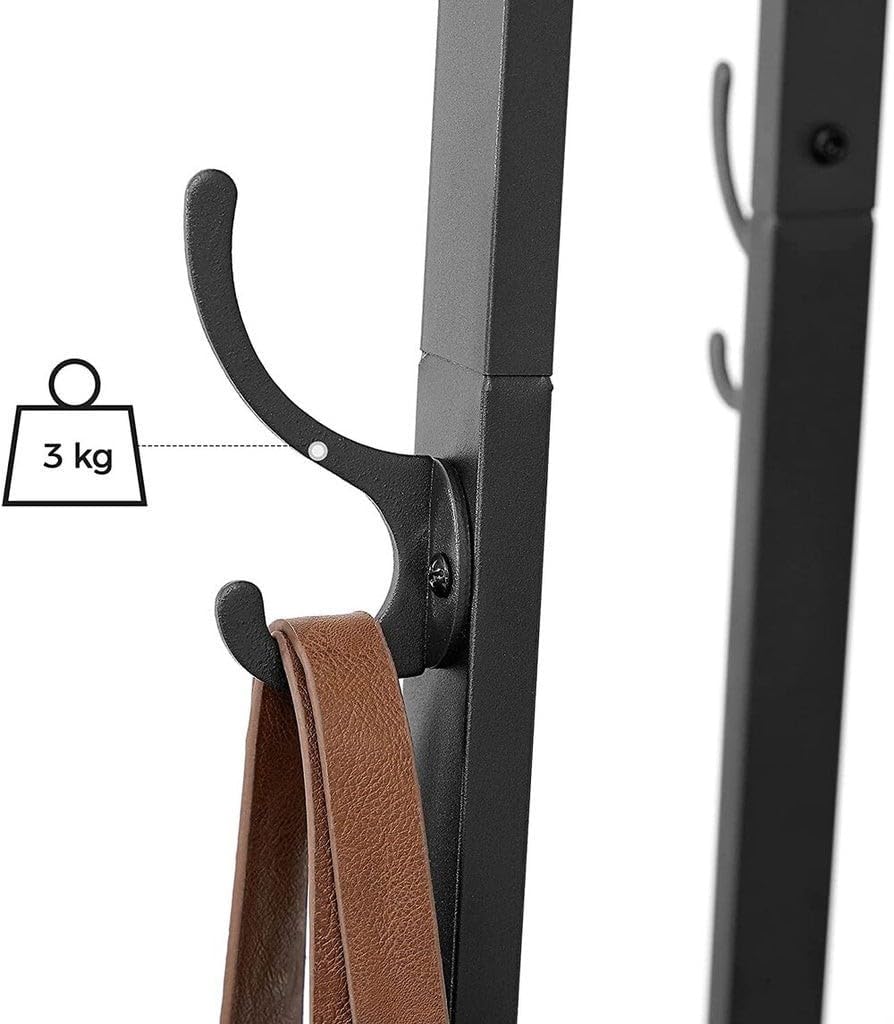 Stumtjener med 3 hylder i rustikt design - Stumtjener -