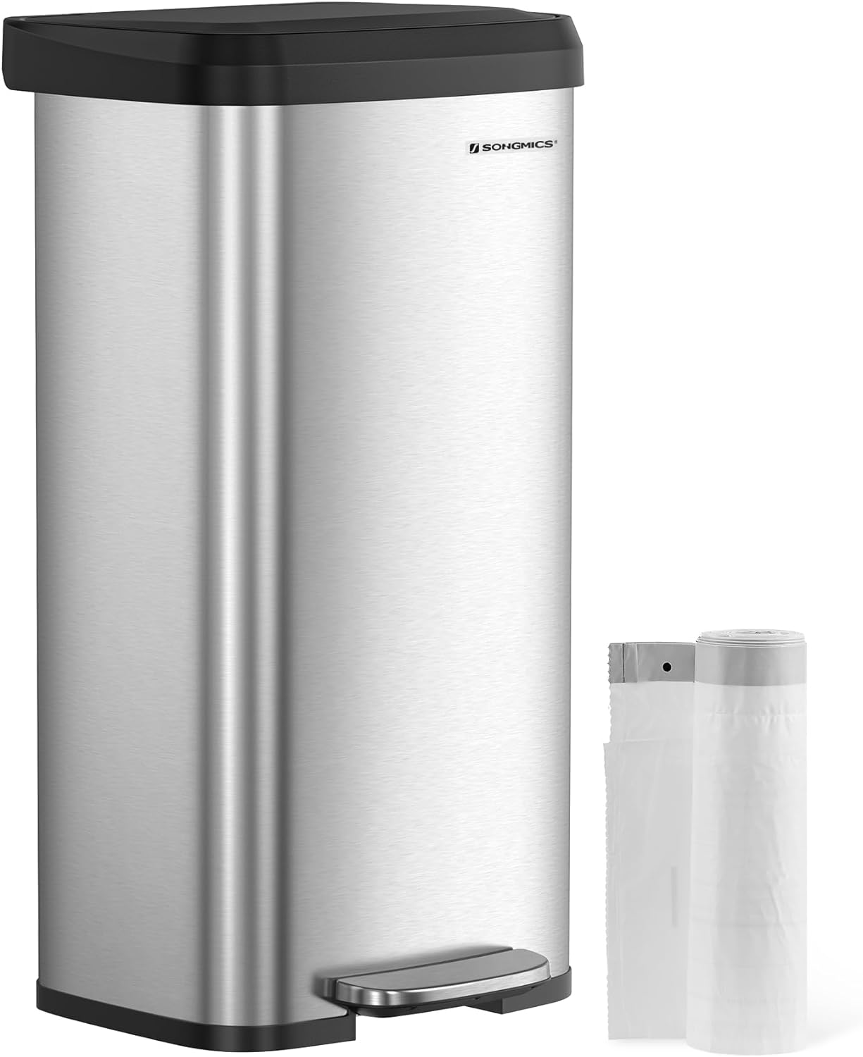 Pedalspand i Rustfrit Stål - 30 L Volumen