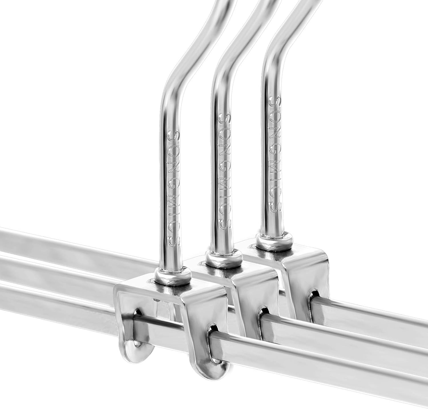 Buksebøjler i metal - Sæt 20 stk. - Tøjbøjer -