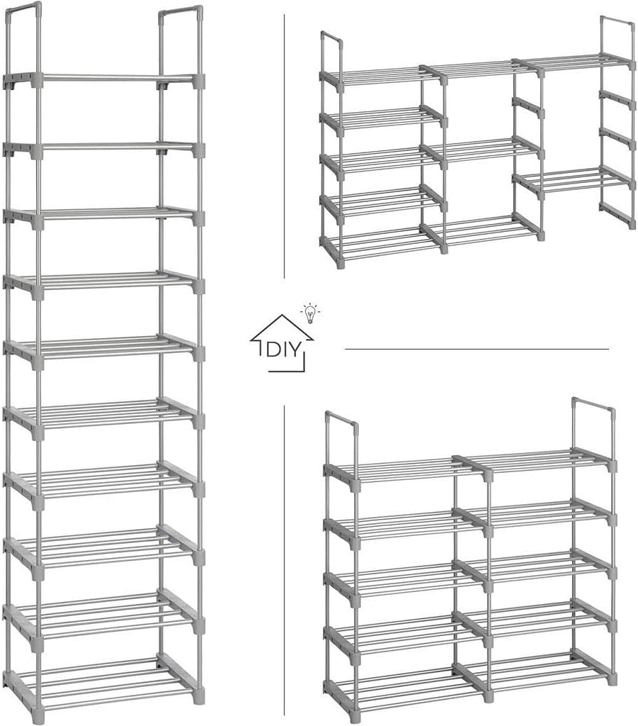 Skoreol i fleksibelt design - Grå - skoreol -