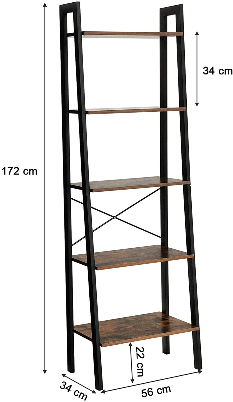 Stigereol i moderne industrielt design - Reol -