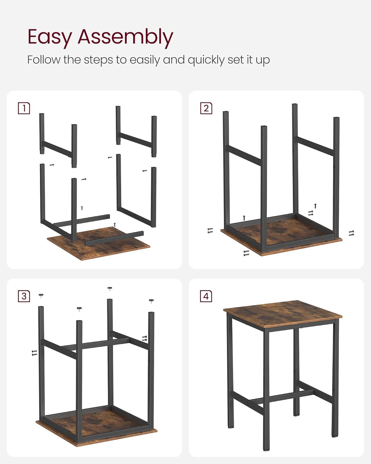 Barbord i et rustiskt design - Bar set -