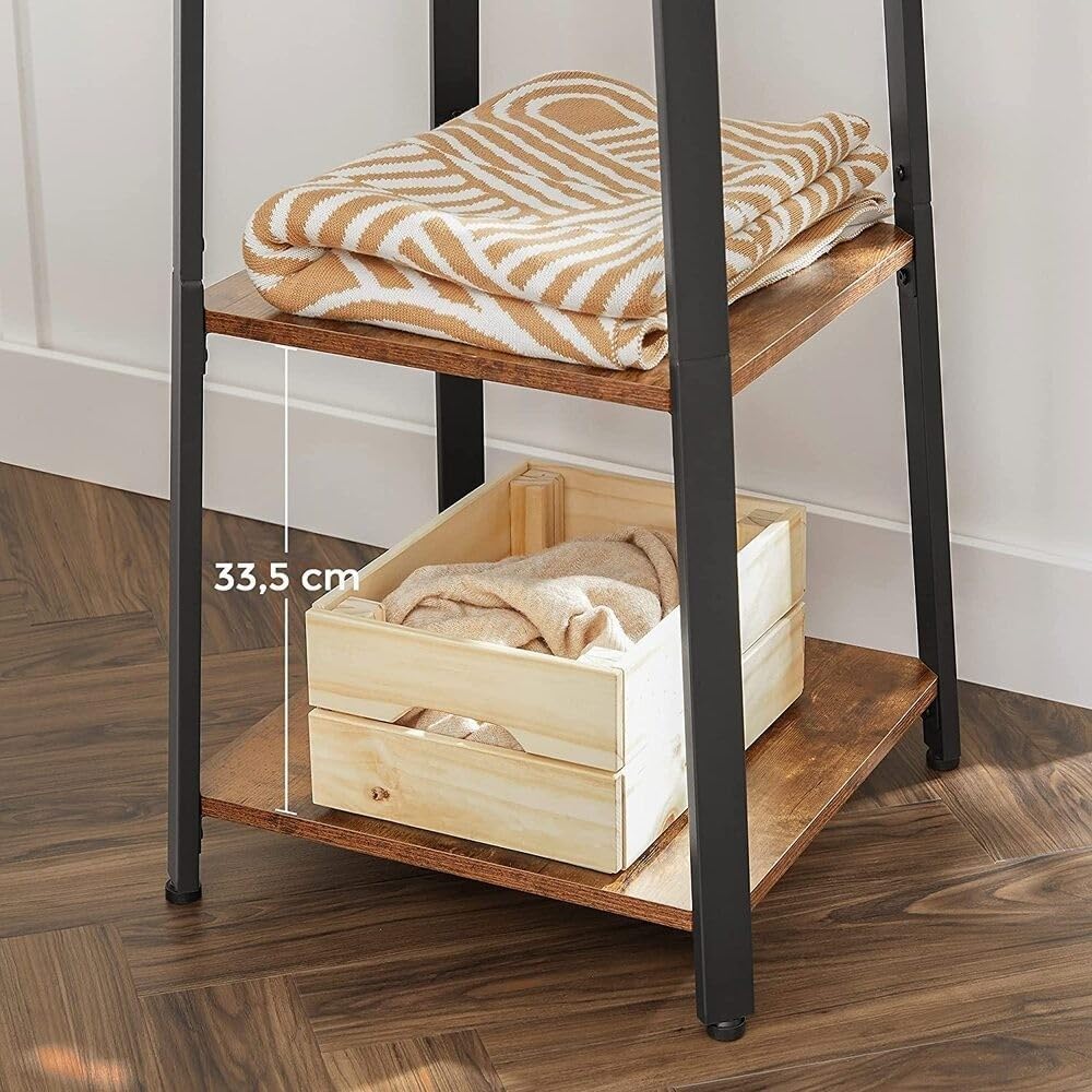 Stumtjener med 3 hylder i rustikt design - Stumtjener -