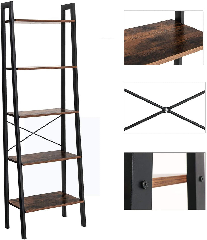 Stigereol i moderne industrielt design - Reol -