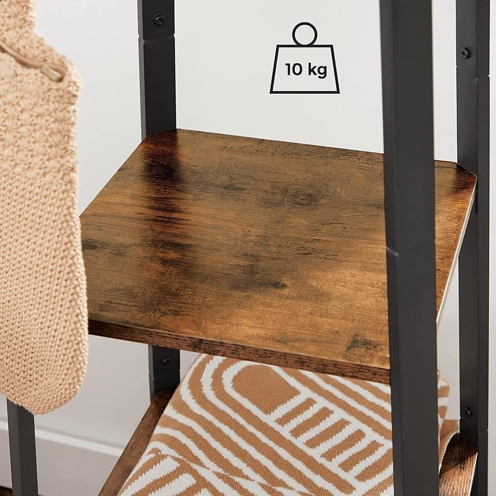 Stumtjener med 3 hylder i rustikt design - Stumtjener -