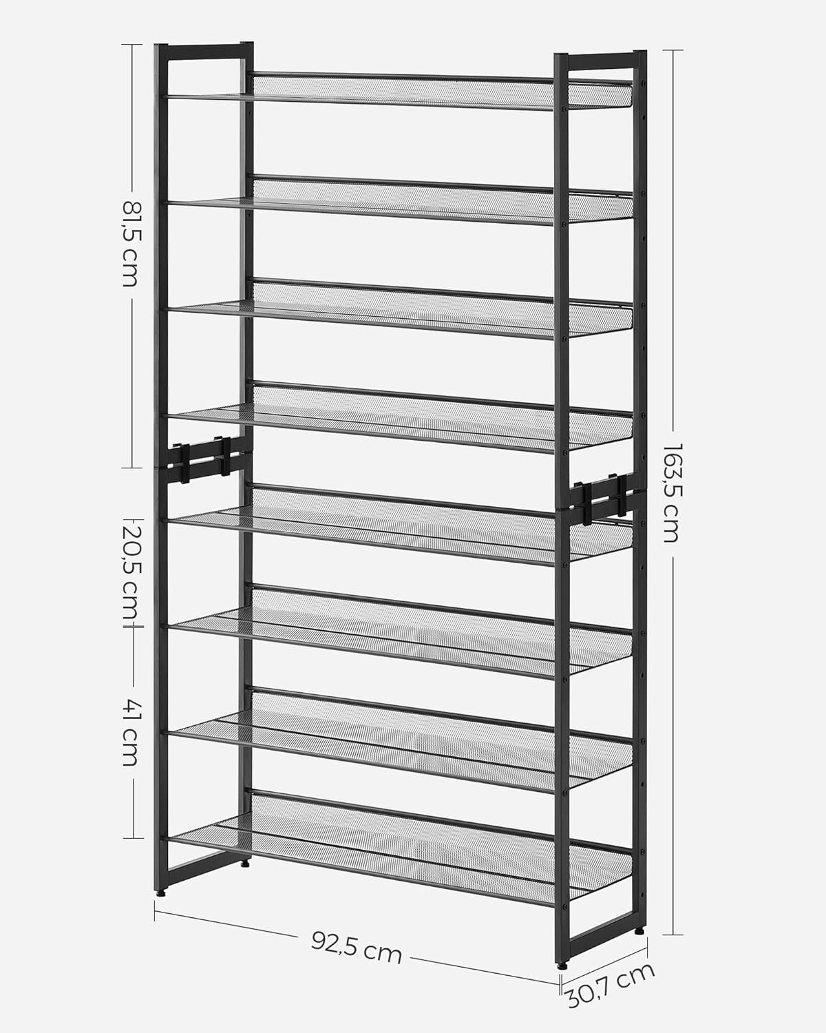 Skoreol i fleksibelt design - Sort - skoreol -