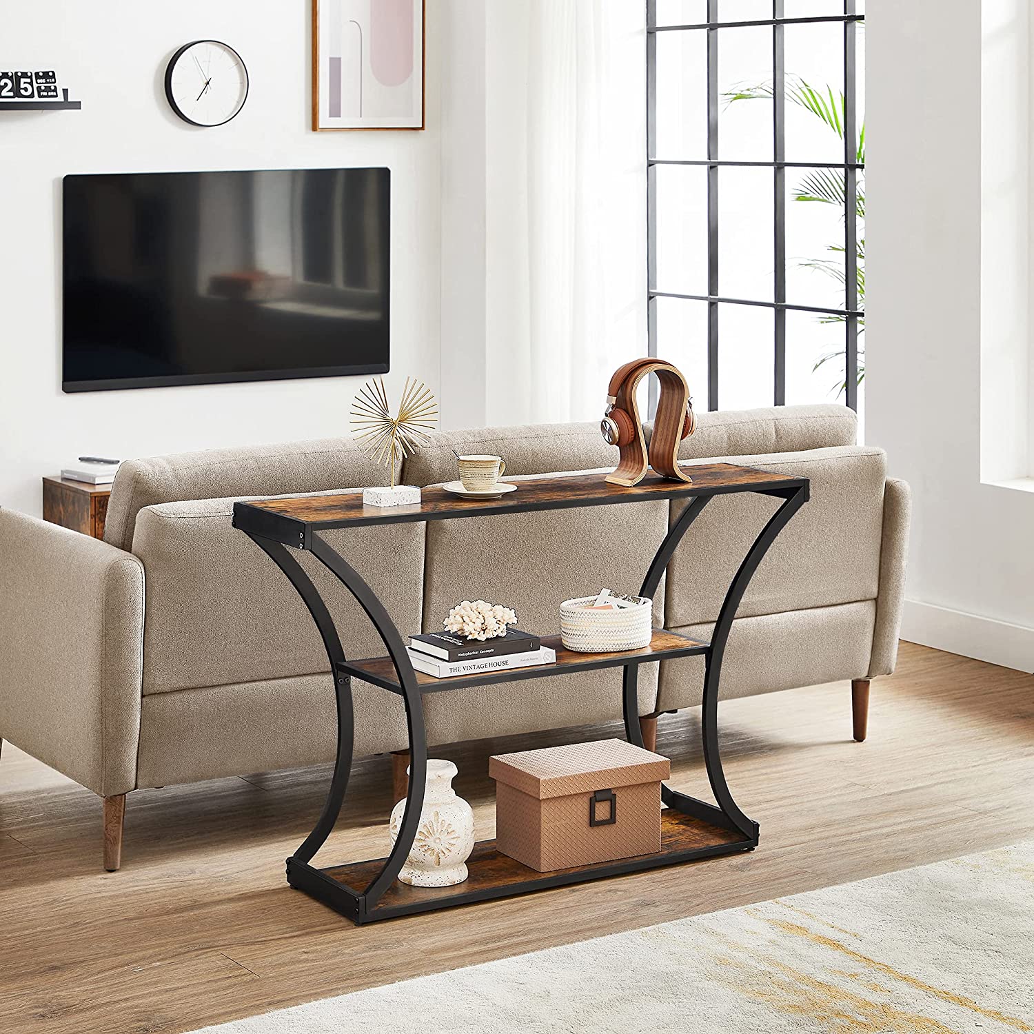Konsolbord i moderne buet design - Konsolbord -