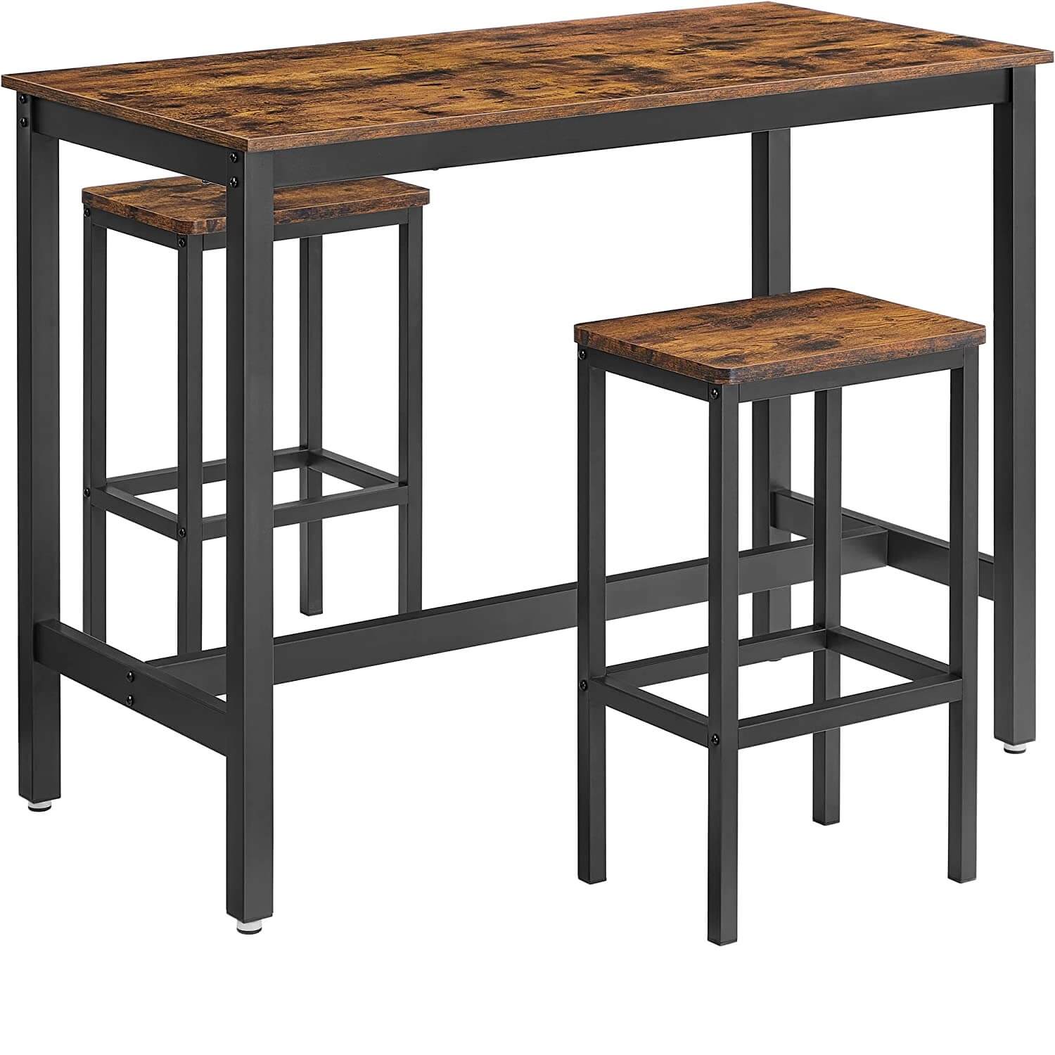 Barbord med stole i rustikt moderne design - Bar set -