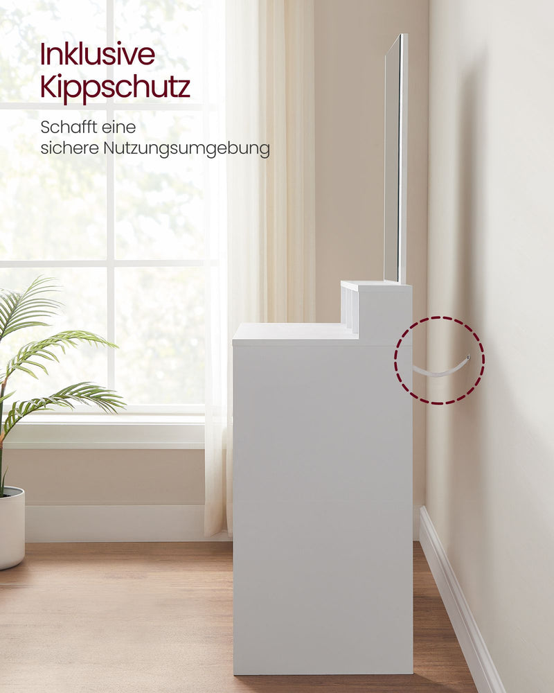 Sminkebord i enkelt minimalistisk design - -