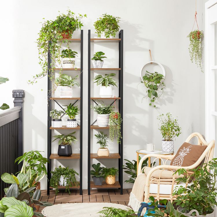 Bogreol i industrielt design - Reol -