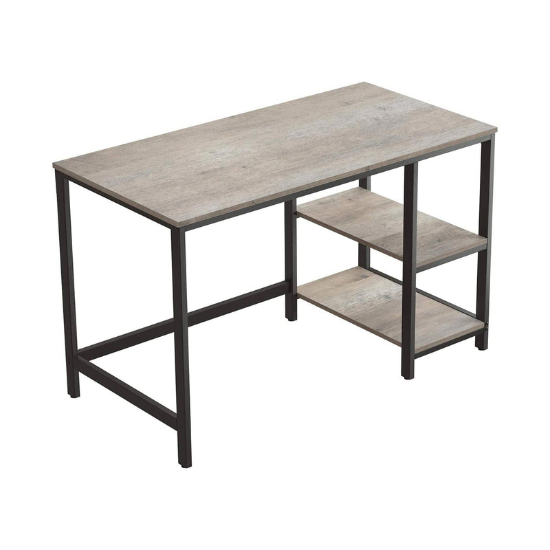 Skrivebord i enkelt moderne design m. hylder - Skrivebord -