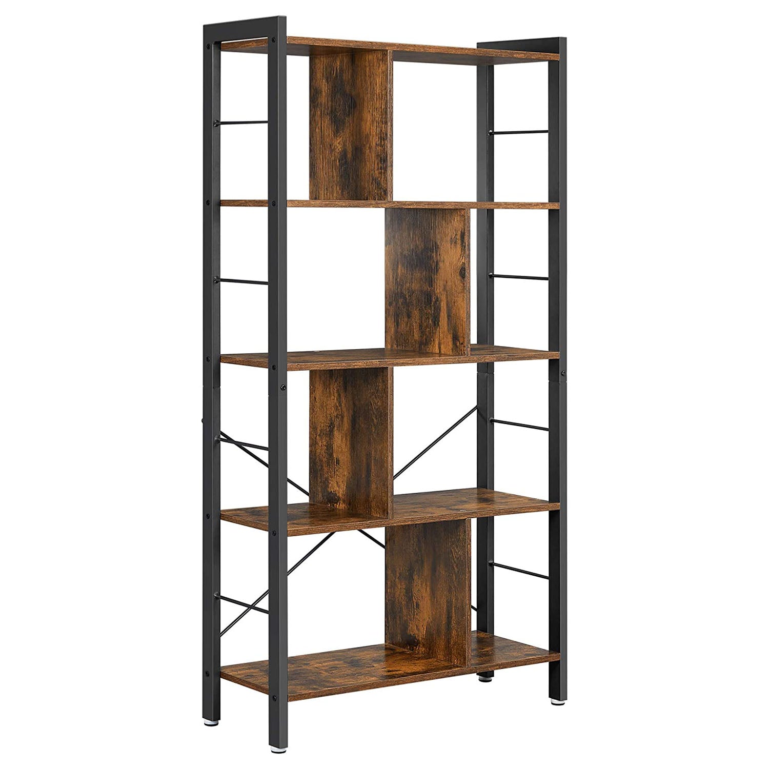 Bogreol i industrielt minimalistisk design - Reol -
