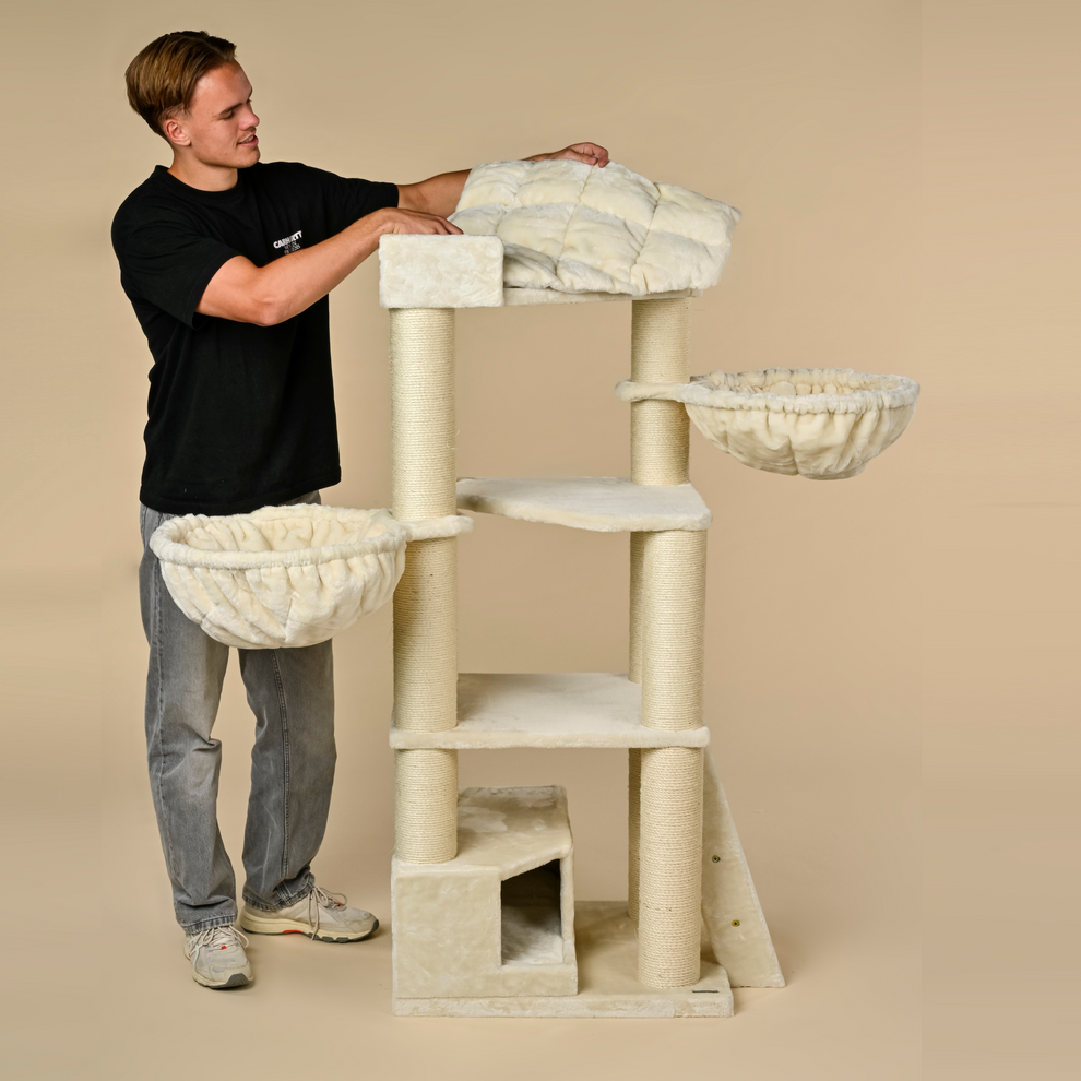 Kradsetræet Corner Coon (Beige)