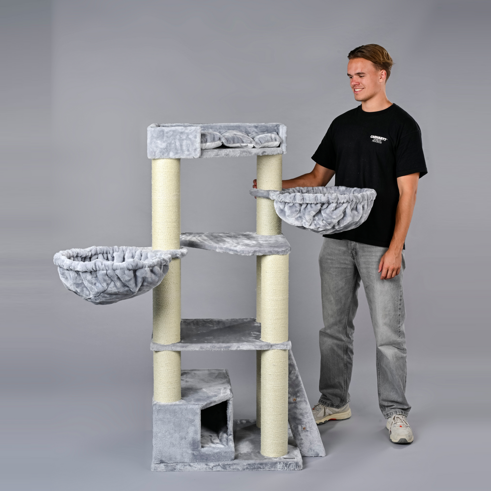 Kradsetræet Corner Coon (Lysegrå)