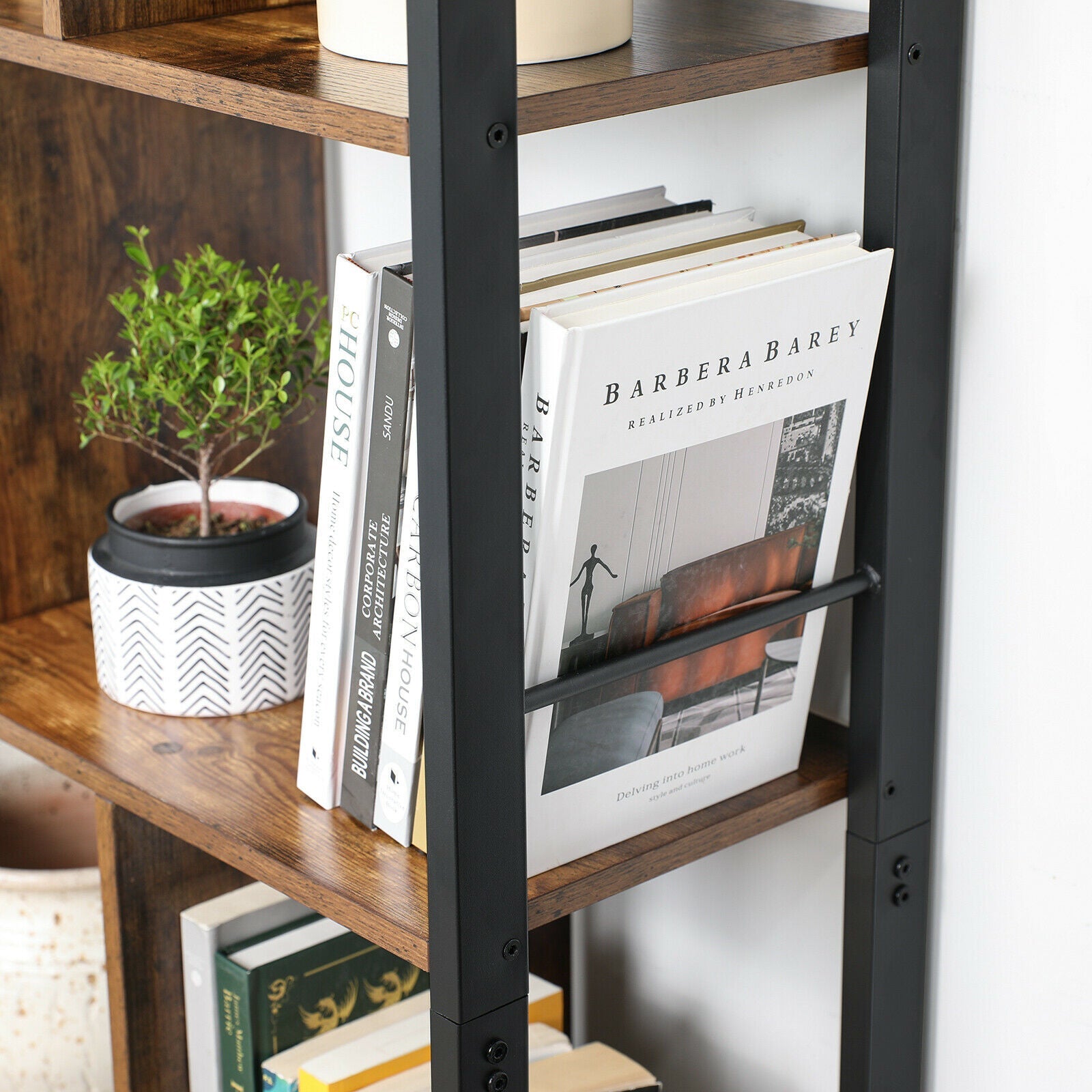 Bogreol i retro stil - Reol -