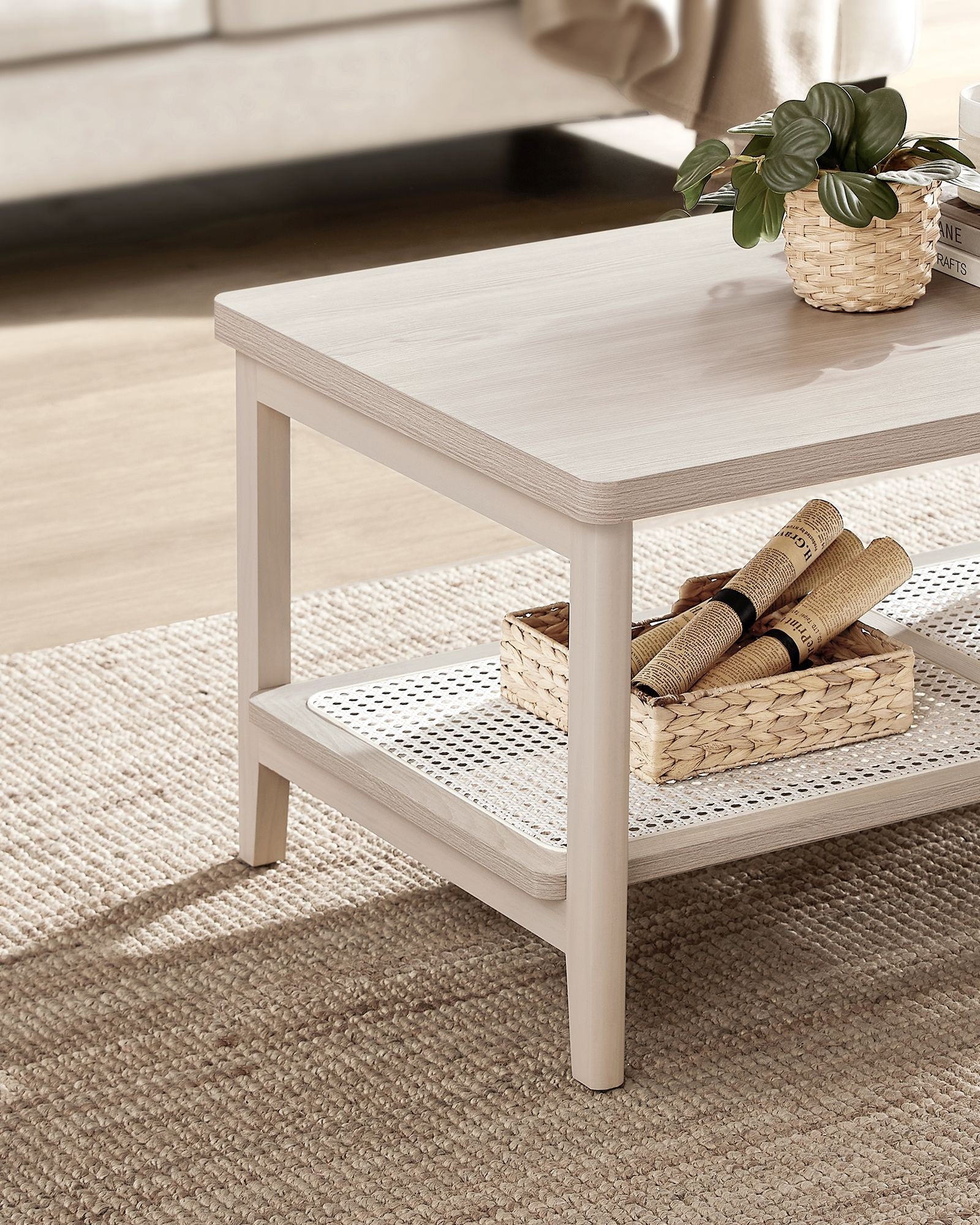 Sofabord i klassisk stil - beige