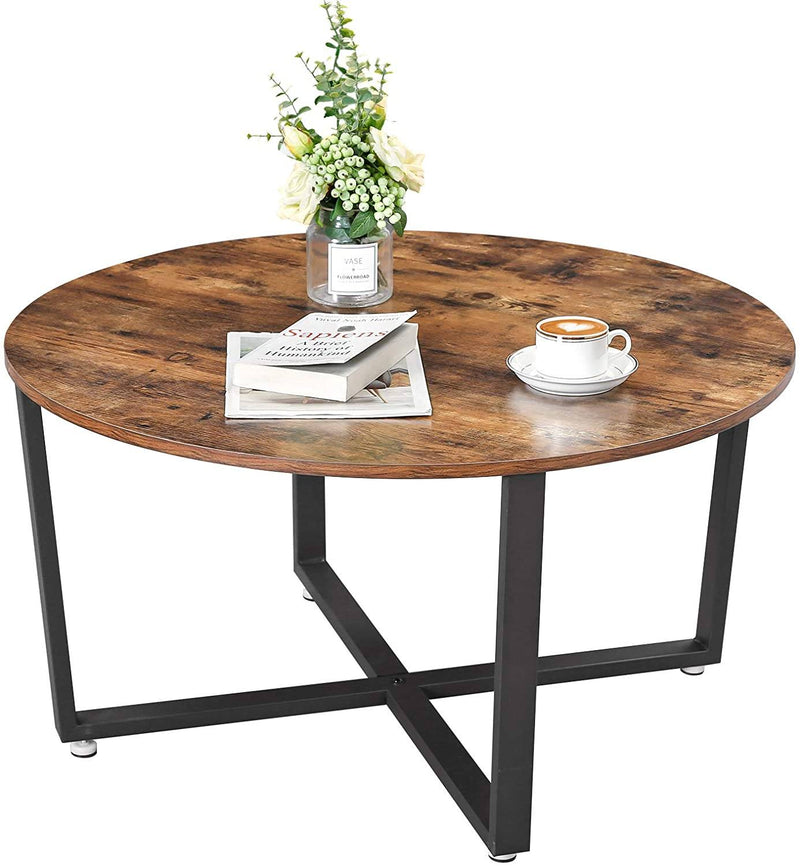 Sofabord i rundt industrielt design - Sofabord -